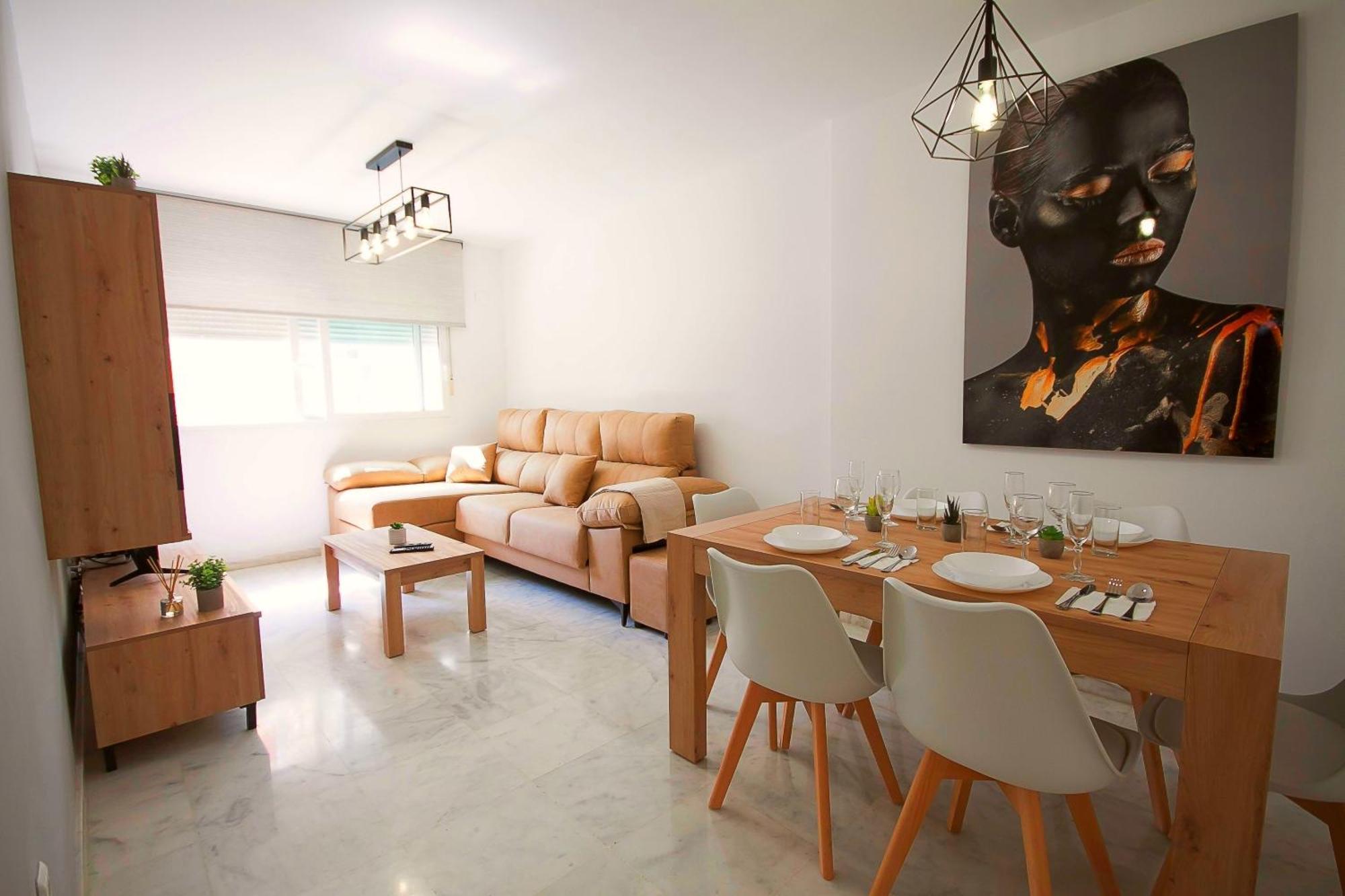Ave Huelin 3Rooms Alojamiento Con Parking Y Ac 马拉加 外观 照片